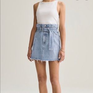 Agolde Reworked 90’s A-Line Skirt in Revival